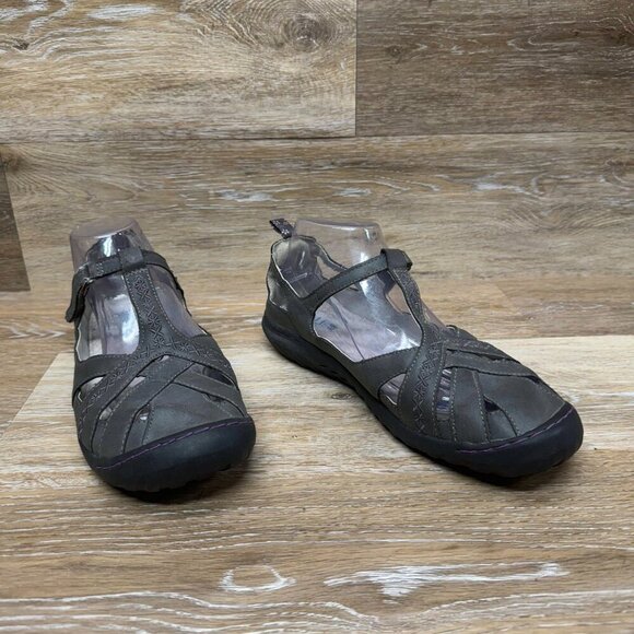 JBU by Jambu Cynthia Gray Vegan Casual Shoe Women's Size 9M - Picture 5 of 5